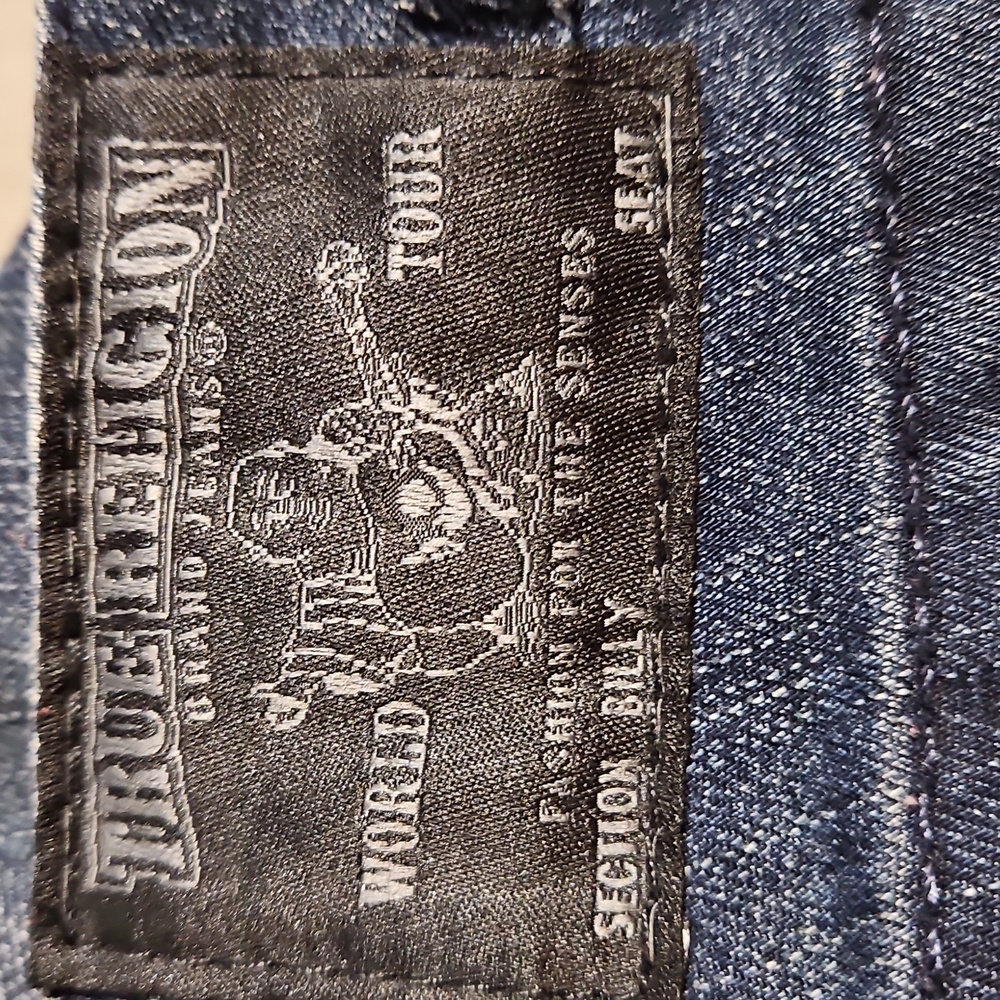 True Religion Dark Wash Boot Cut Jeans - Picture 8 of 12